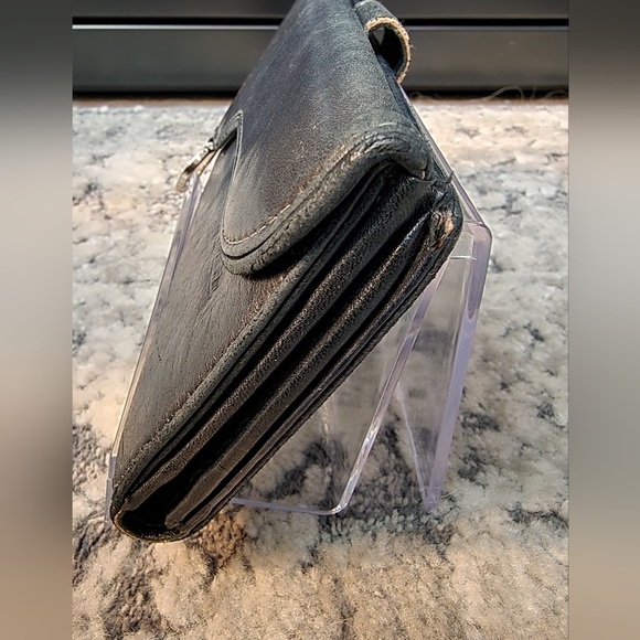 Dior Saddle Long Wallet - Black Leather - Picture 8 of 11